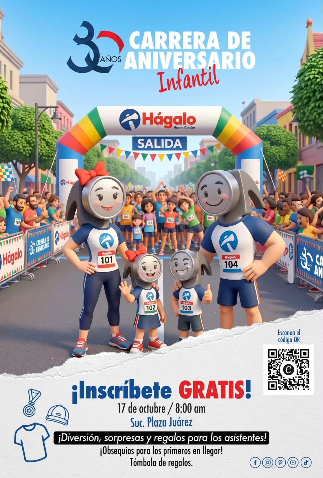 Celebrará Hágalo sus 80 ańos con gran carrera - archivo 4