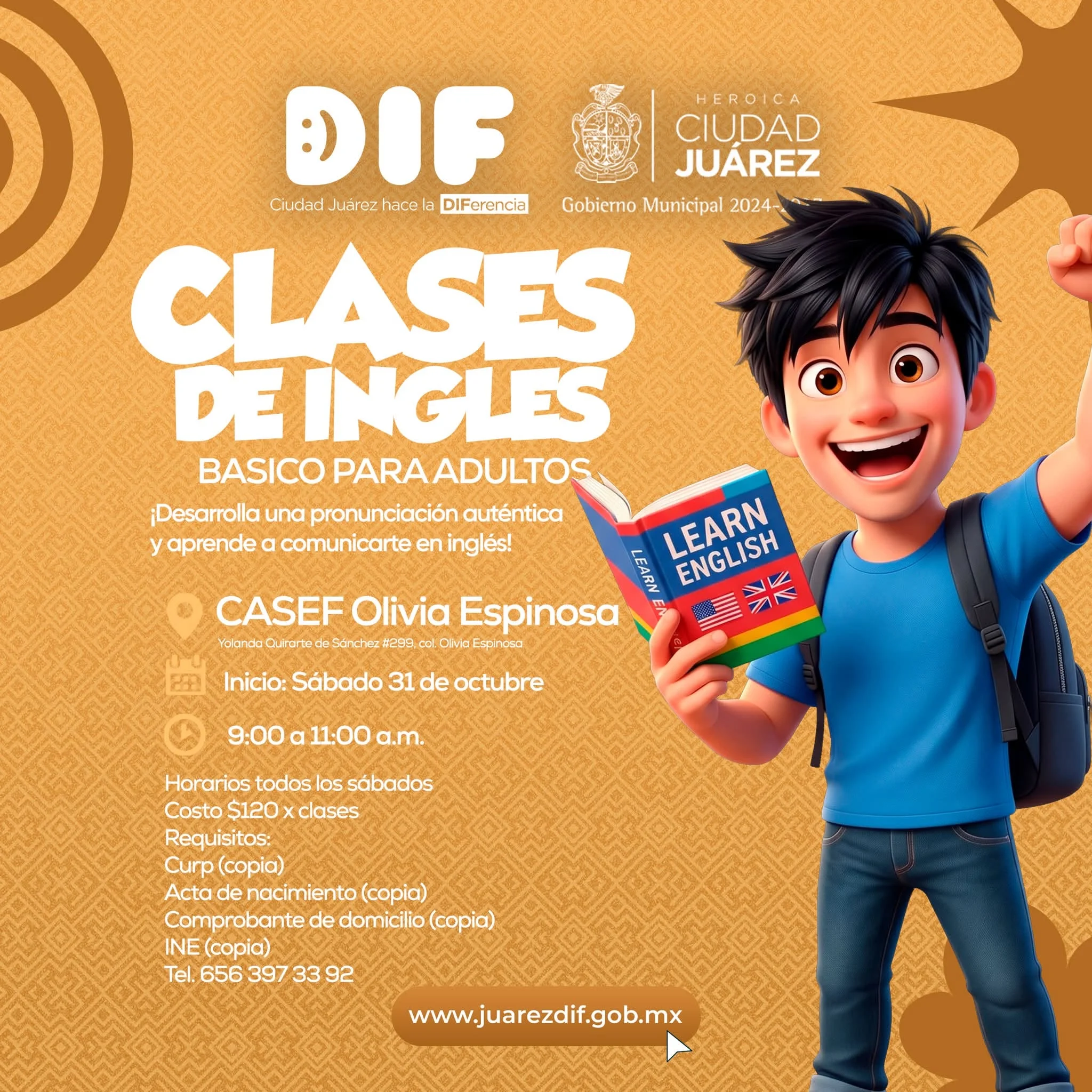 Impartirá DIF Juárez clases de inglés - archivo 3