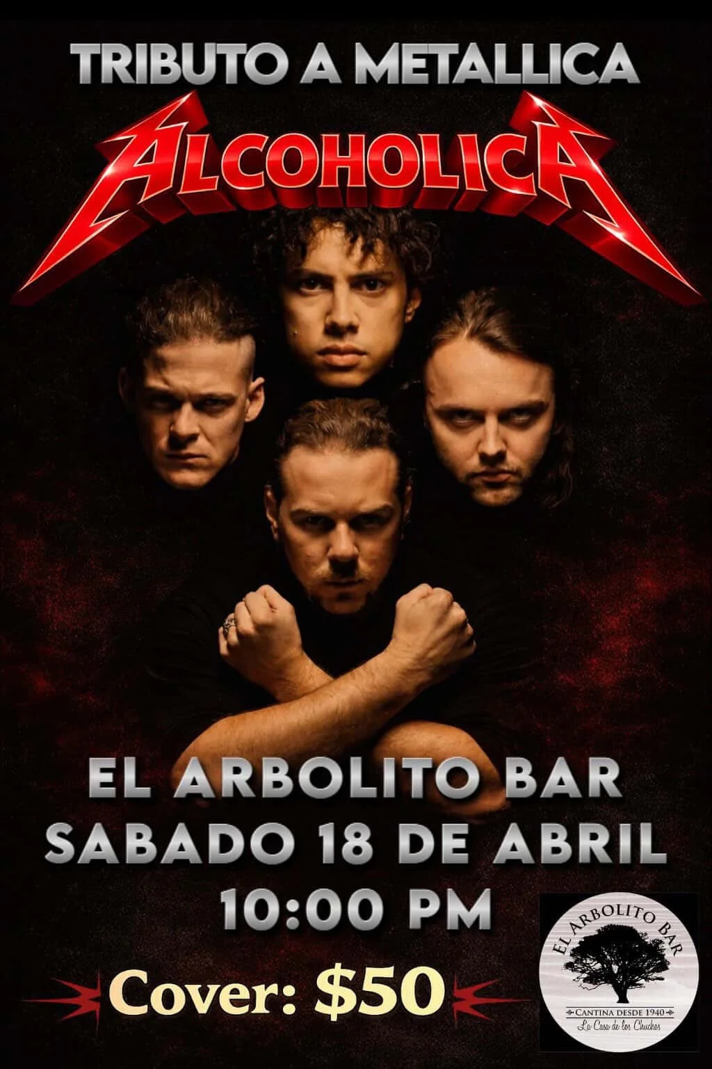 Alcoholica tributo a Metallica 