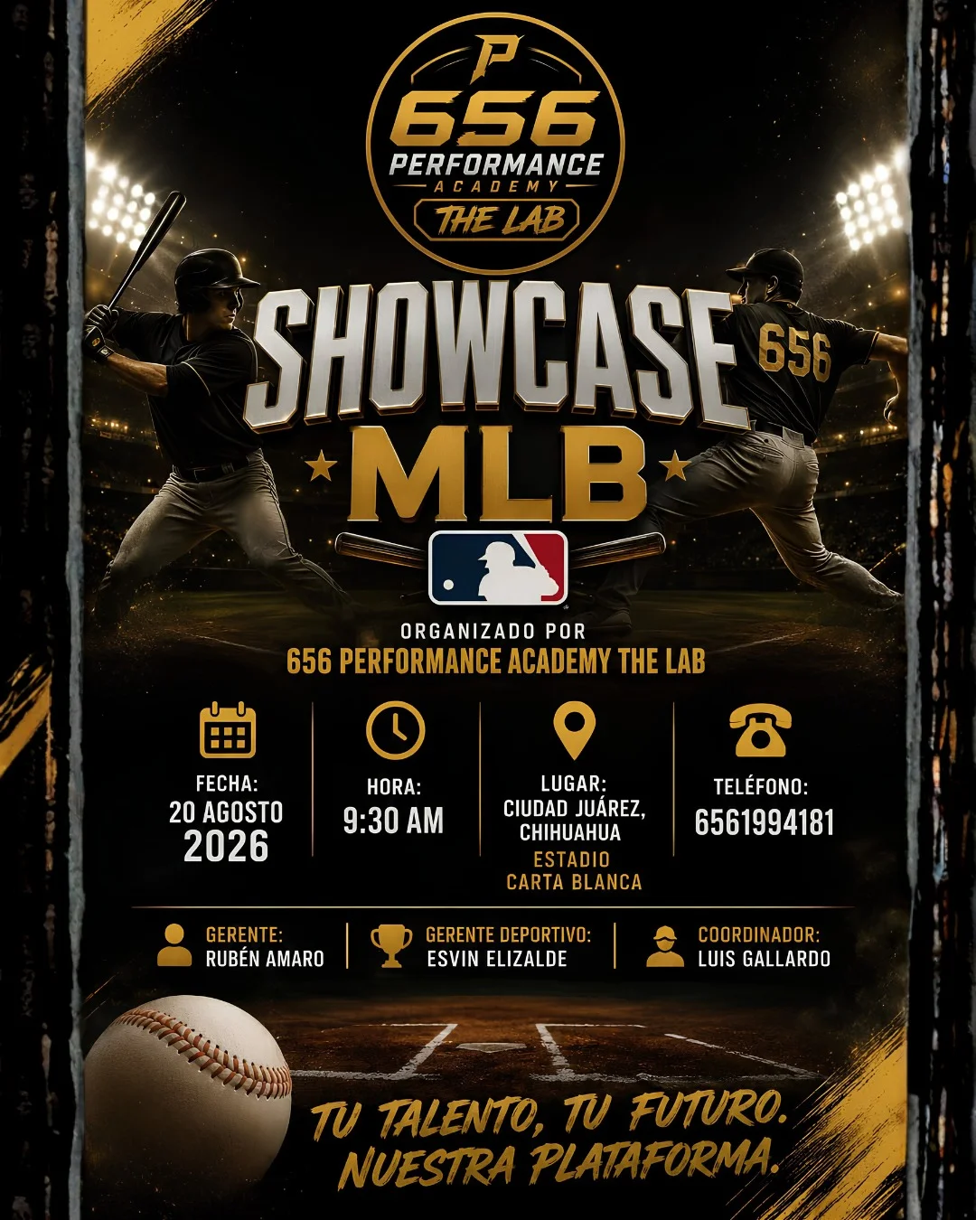 Buscan impulsar el talento juvenil con Showcase MLB - archivo 1