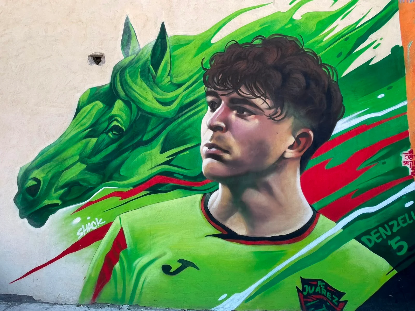Mural en honor a Denzell García  - archivo 4