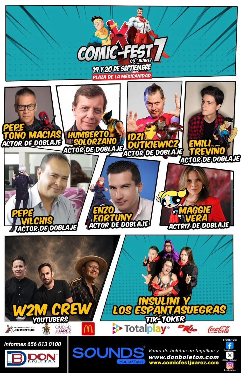 ¡Llega el Comic Fest Juárez 7! - archivo 1