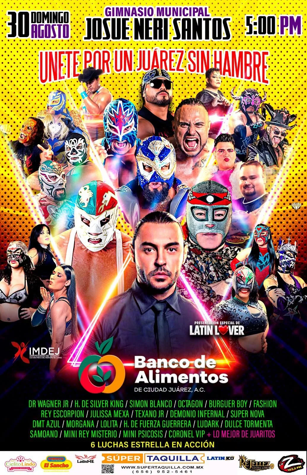 Lucha a beneficio - archivo 1