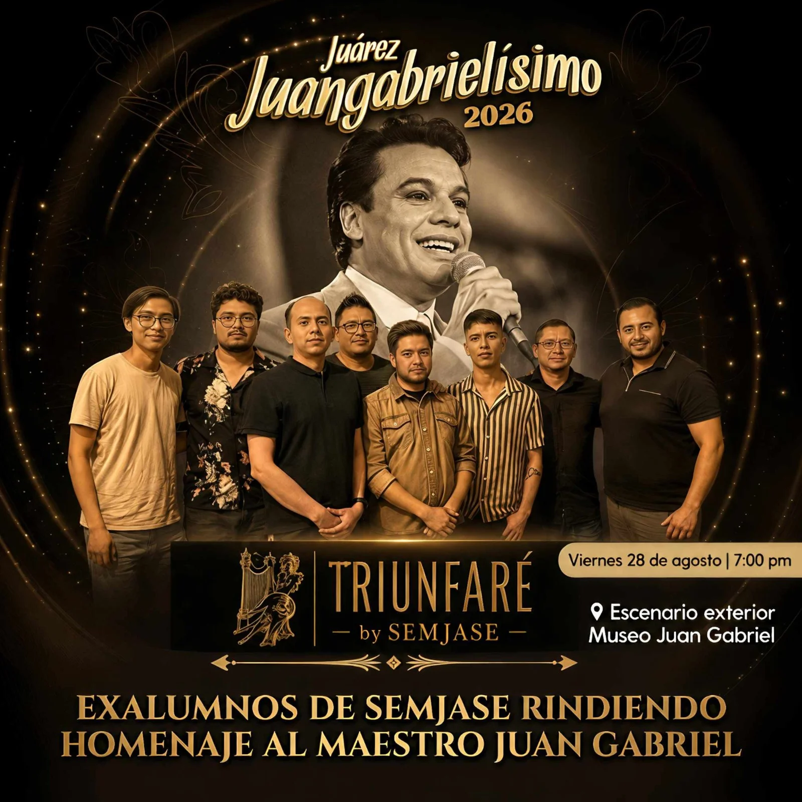 Exalumnos de Semjase rendirán homenaje a Juan Gabriel - archivo 1