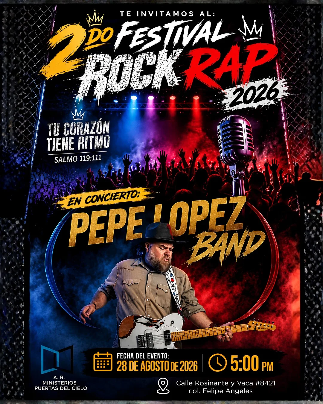 Juárez tendrá su 2.º Festival Rock-Rap 2026 - archivo 1
