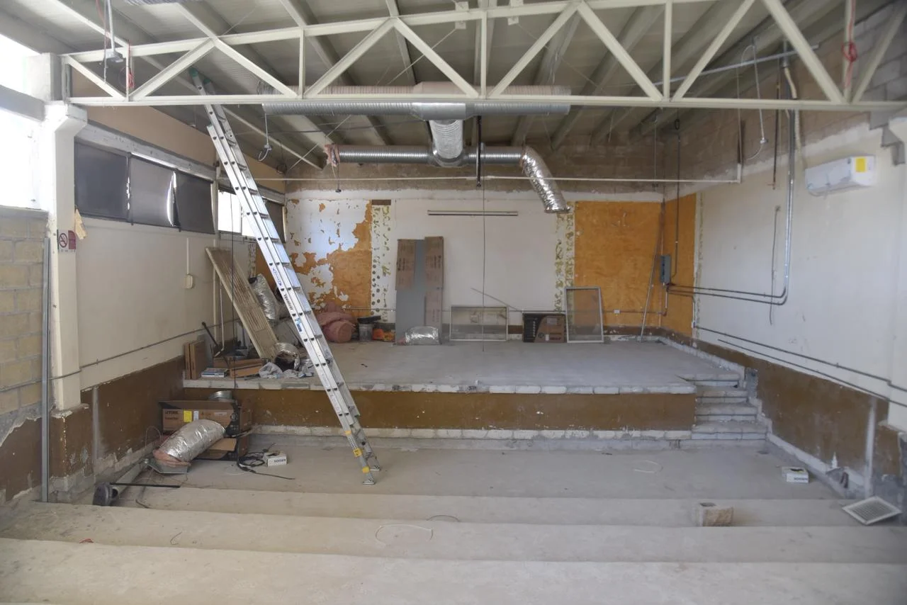 ¡El nuevo auditorio del Cobach 9 ya tiene un 60% de avance! - archivo 3